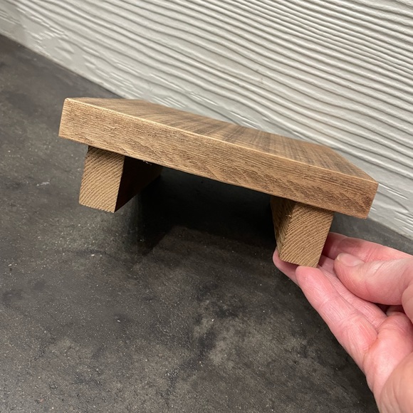 Handmade Rustic Wood Riser - Picture 3 of 3